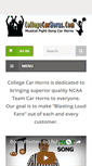 Mobile Screenshot of collegecarhorns.com
